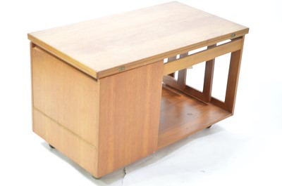 Lot 107 - A.H. McIntosh & Co. Ltd: a Tristor teak combination trolley/supper table.