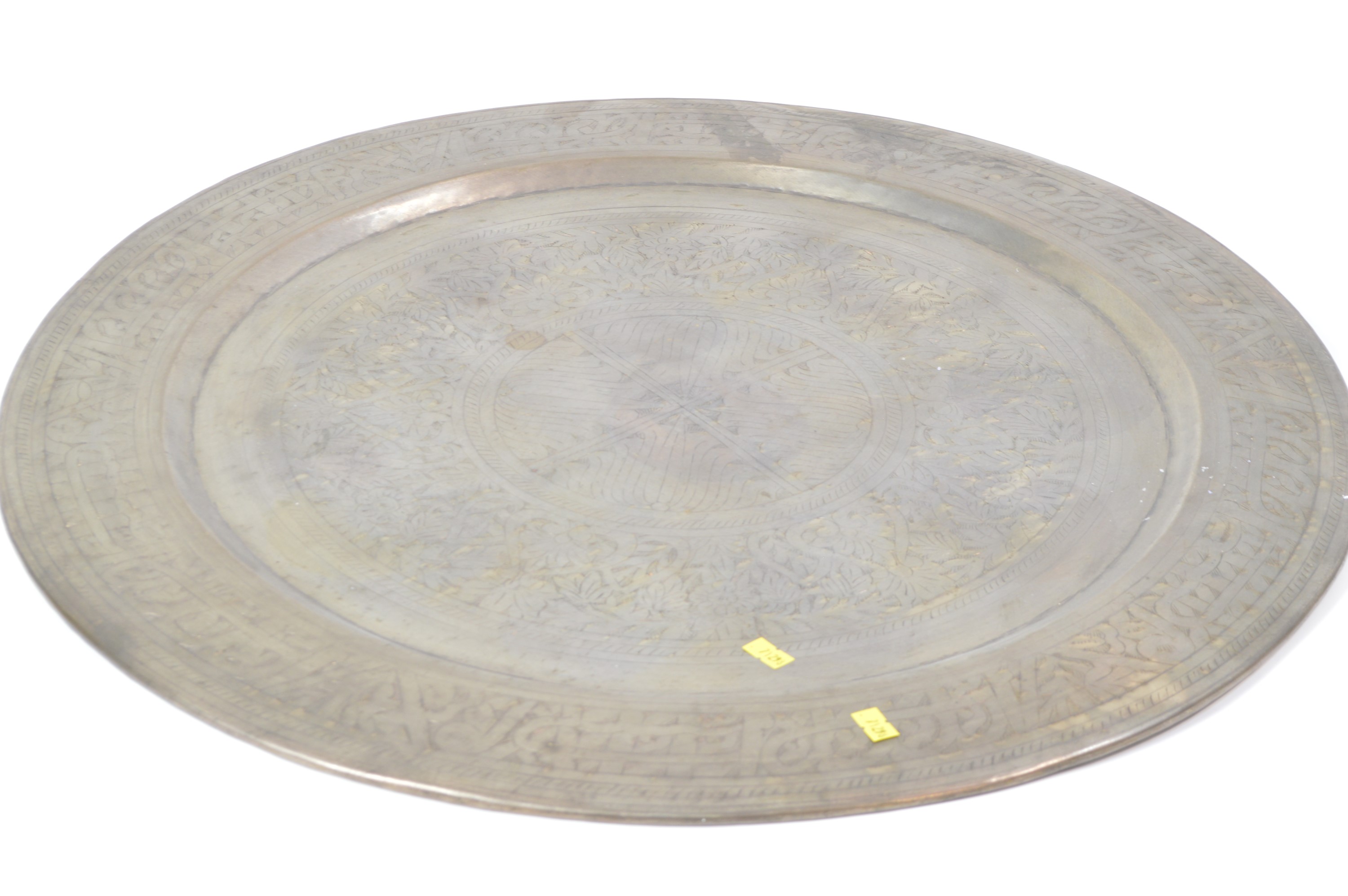 Lot 35 Twelve assorted candlesticks on Indian style