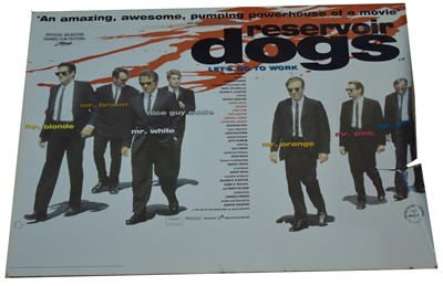Lot 1290A - Movie poster for "Reservoir Dogs"