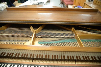 Lot 201 - Challen, London baby grand piano.
