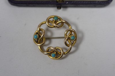 Lot 7 - Two Edwardian brooches.