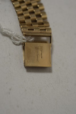 Lot 40 - A gold cased Longines wristwatch.