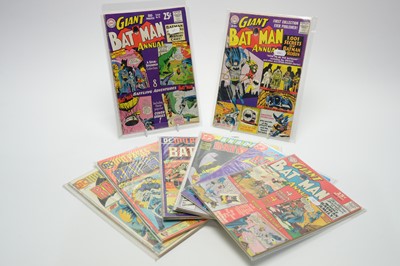 Lot 72 - Giant Batman Annual and others.
