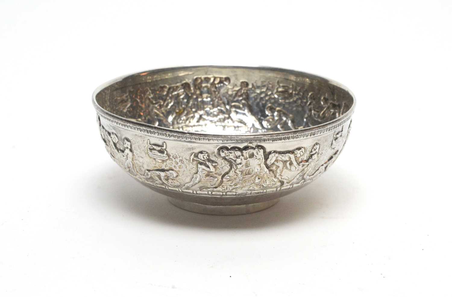 Lot 201 - Ilias Lalaounis: a Greek 925 standard silver bowl.