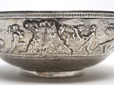 Lot 201 - Ilias Lalaounis: a Greek 925 standard silver bowl.