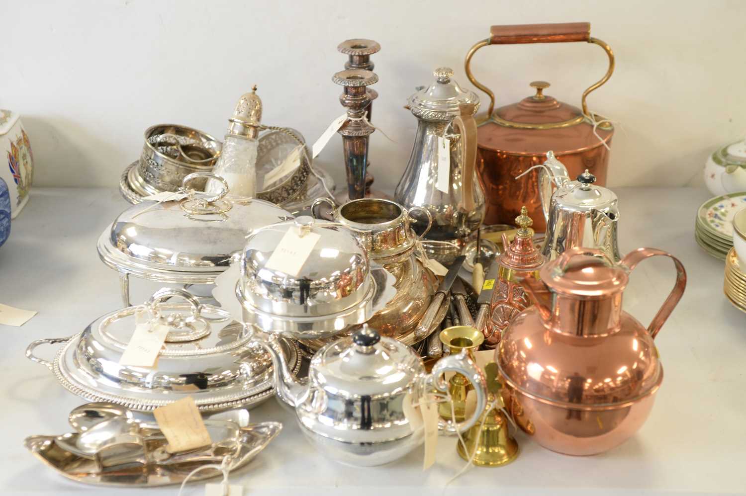Lot 258 - A large selection of metalware.