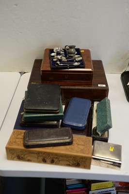 Lot 269 - Cased cutlery and other items.