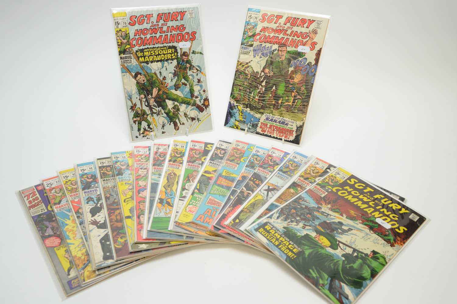 Lot 125 - Sgt. Fury and His Howling Commandos.