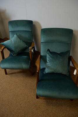 Lot 151 - Victor Wilkins for G-Plan: Pair of Siesta Model 411 armchairs.