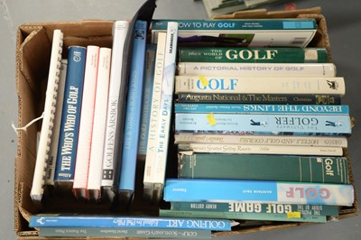 Lot 170 - Golf interest books.