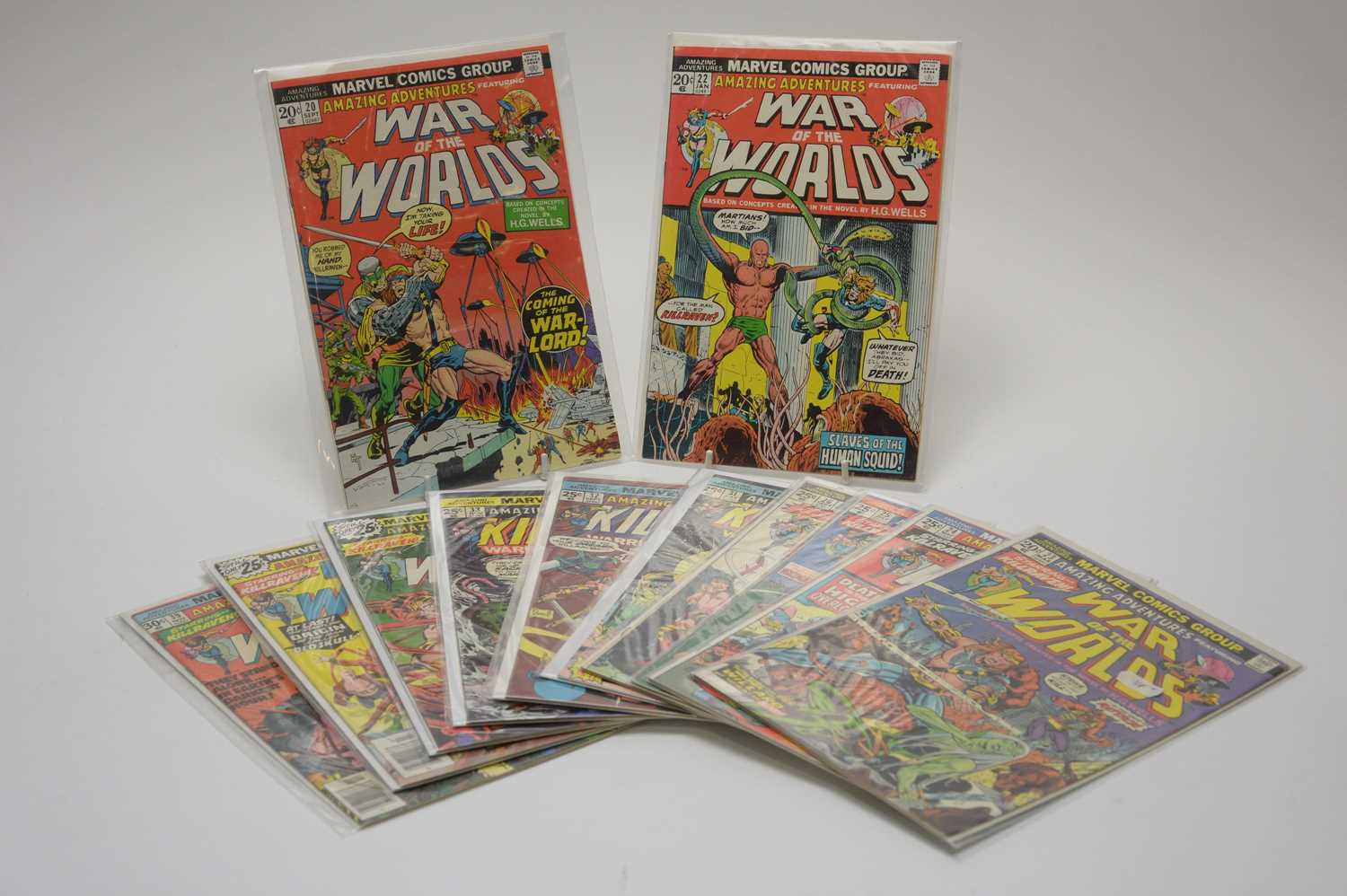 Lot 168 - Amazing Adventures Featuring War Of The Worlds.