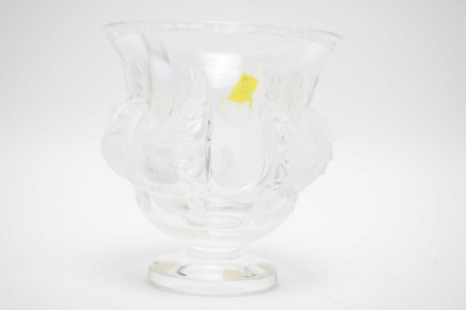 Lot 398 - Modern Lalique vase.