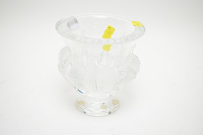 Lot 398 - Modern Lalique vase.
