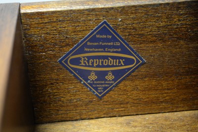Lot 18 - Reprodux Regency style mahogany sofa table.