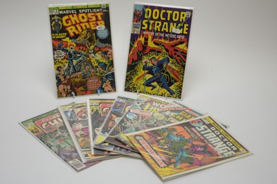 Lot 191 - Marvel Spotlight on Ghost Rider and others.