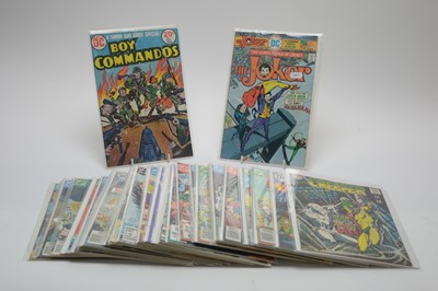 Lot 303 - Boy Commandos; Freedom Fighters; and others.