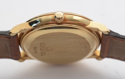 Lot 121 - Gold cased Omega Automatic Chronometer