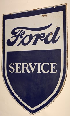 Lot 1105 - 1930's Ford enamel sign.