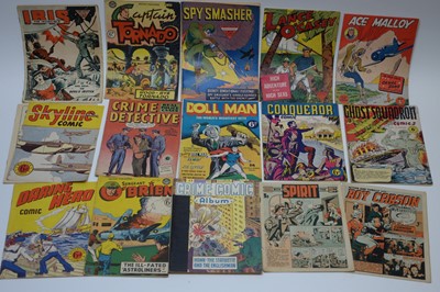 Lot 500 - Crime Comic Album; and other issues.