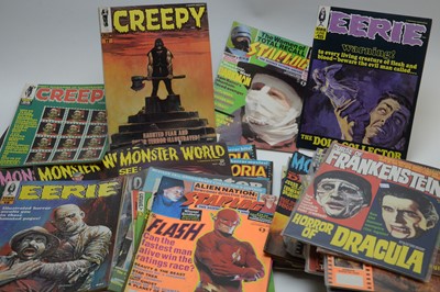 Lot 504 - Sundry American Horror Magazines by Warren.