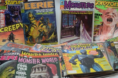 Lot 508 - Sundry American Horror Magazines by Warren.