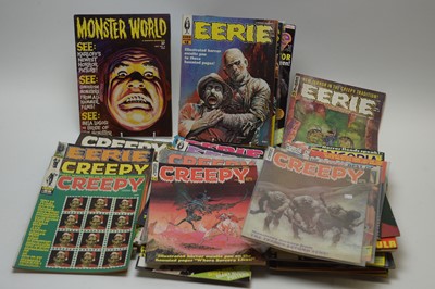 Lot 510 - Sundry American Horror Magazines by Warren.