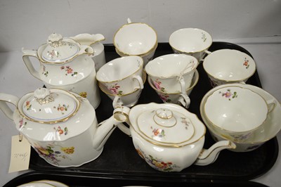 Lot 393 - Extensive Royal Crown Derby bone china tea service.