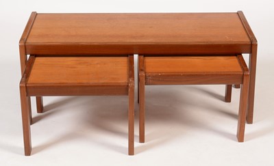 Lot 822 - Manner of Svend Aage Madsen: a nest of three tables.