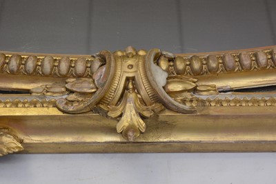 Lot 776 - 19th Century gilt and gesso mirror
