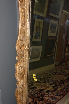 Lot 777 - 19th Century Rococo Revival gilt and gesso wall mirror