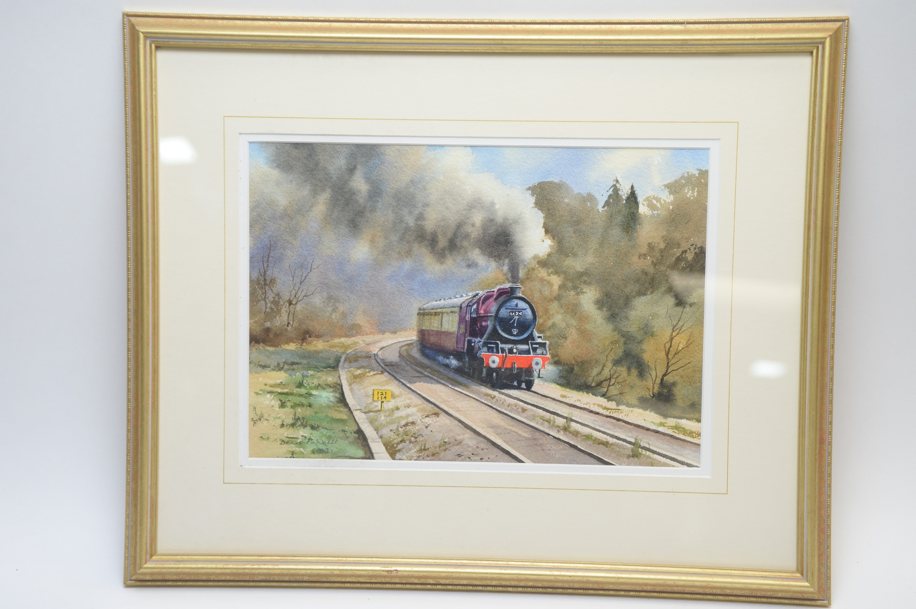 Lot 324 - Denis Pannett - watercolour.