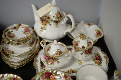 Lot 380 - Royal Albert 'Old Country Roses' teaware.