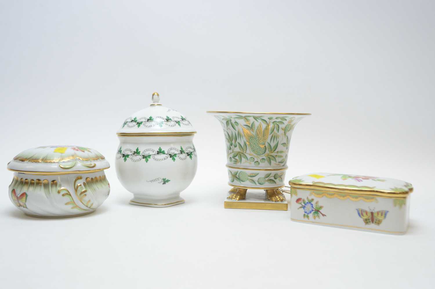 Lot 431 - Herend jars and vases