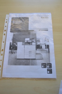 Lot 300 - Office Dispersal Auction: Ricoh MPC5503 colour copier/printer/scanner.