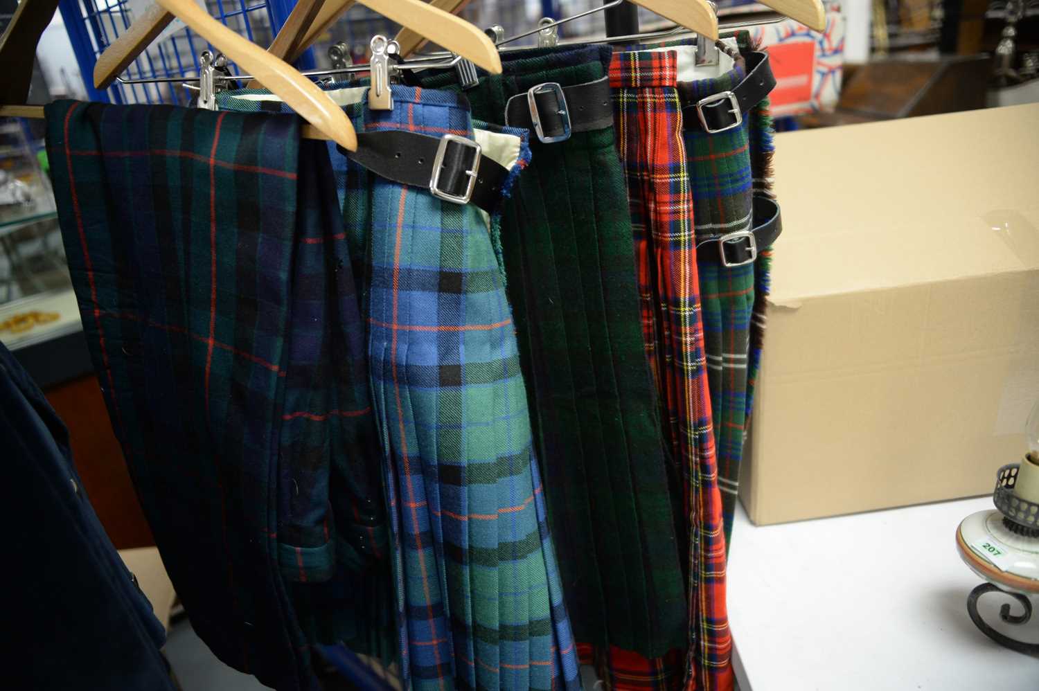 Lot 498 - Kilts and trousers