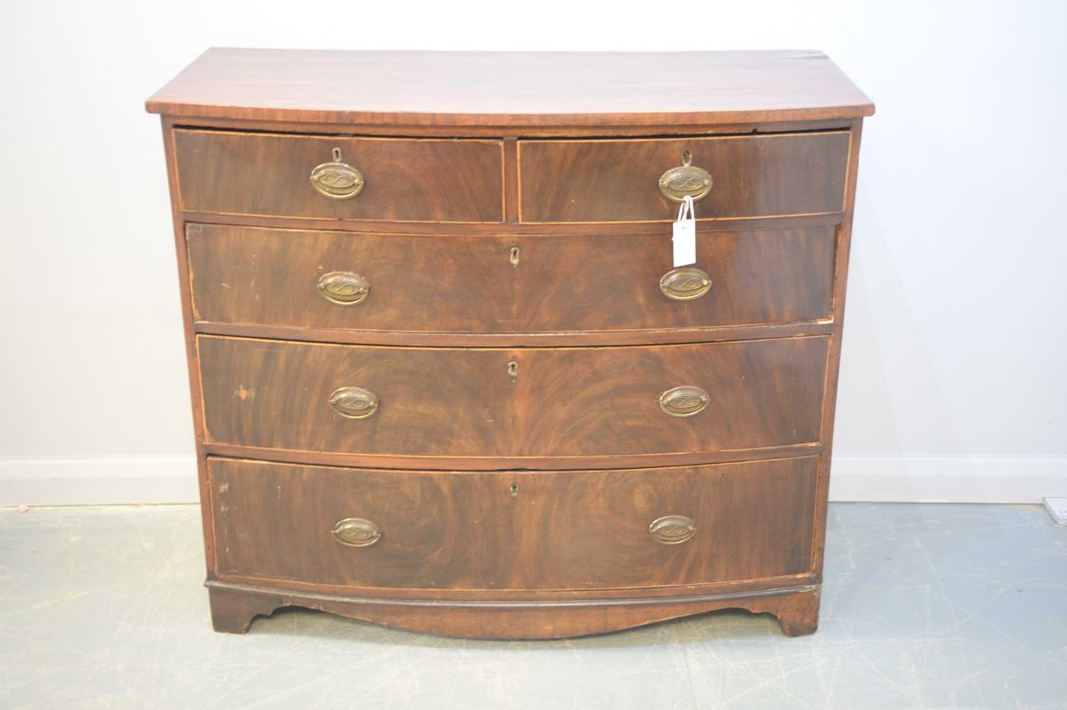 Lot 180 - George III chest of drawers