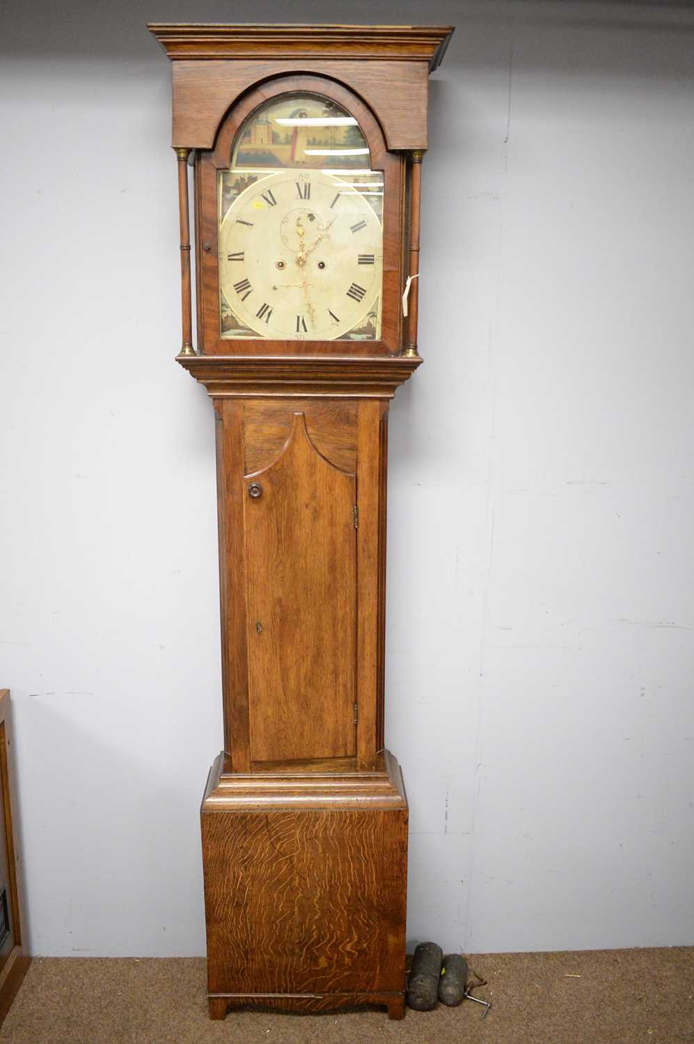 Lot 122 - 19th Century longcase clock