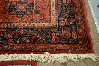 Lot 142 - Machine-made Mossoul carpet.
