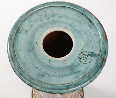 Lot 503 - Carlo Manzoni art pottery jardiniere and stand