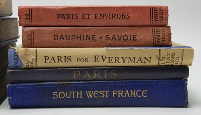 Lot 10 - Maps of France, Italy and London.