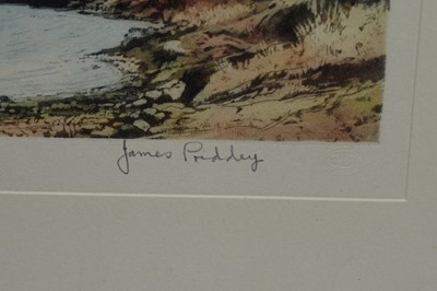 Lot 69 - James Priddey - etchings.