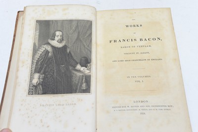Lot 32 - Bacon (Francis) The Works Of.