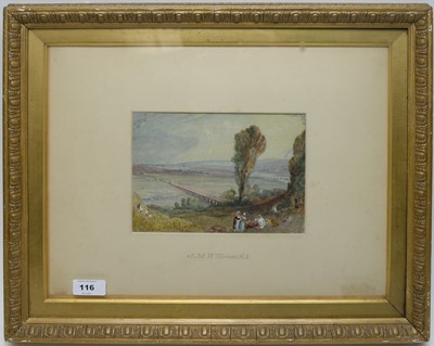 Lot 116 - After Joseph Mallord William Turner - watercolour.