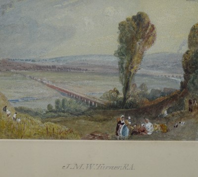 Lot 116 - After Joseph Mallord William Turner - watercolour.