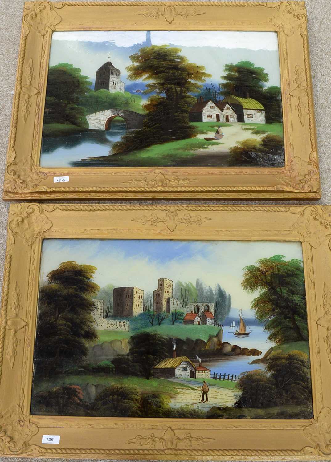 Lot 126 - Late 19th/early 20th C British School - oils.
