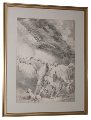 Lot 129 - After George Morland - lithograph.