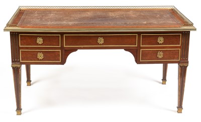Lot 819 - George Trollope & Sons 19th Century mahogany desk