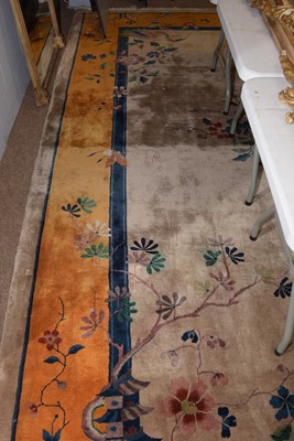 Lot 749 - Chinese carpet.