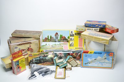 Lot 868 - Faller model railway kits; and other models and toys.