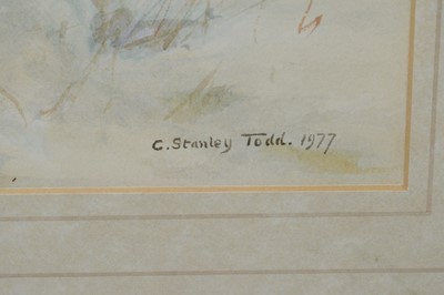 Lot 283 - Charles Stanley Todd - watercolour